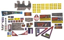 Elvira's House of Horrors Premium, LE & SE Playfield Decal Set